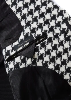 Holland Cooper The Cheltenham Coat Large Scale Houndstooth New