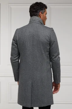 Holland Cooper The Cheltenham Coat Mono Herringbone New