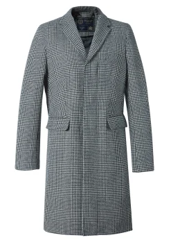 Holland Cooper The Cheltenham Coat Prince of Wales Mono Online