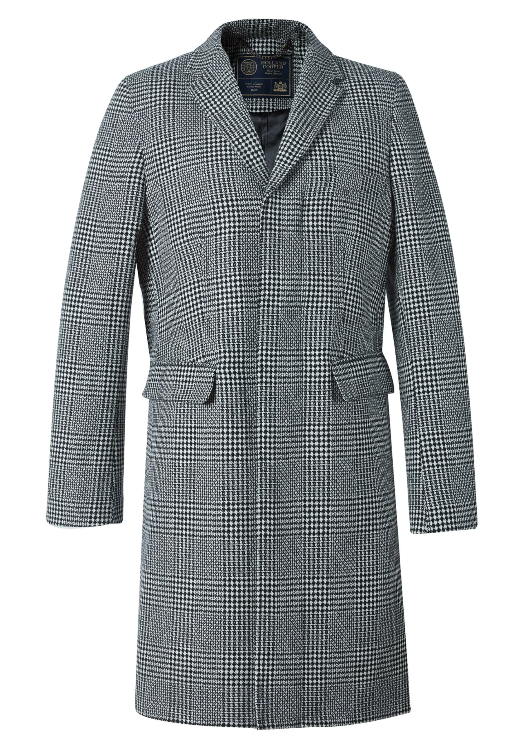 Holland Cooper The Cheltenham Coat Prince of Wales Mono Online