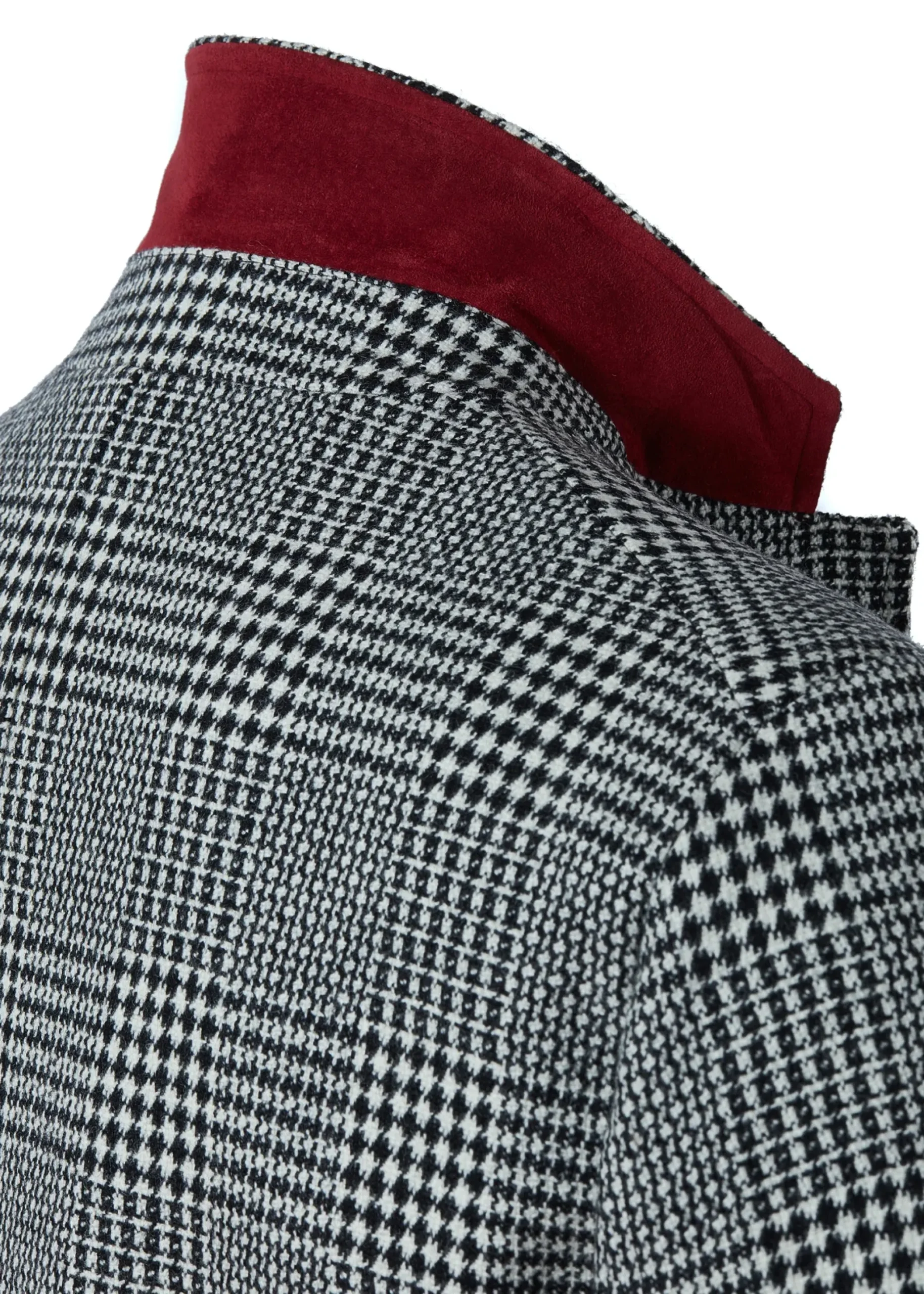 Holland Cooper The Cheltenham Coat Prince of Wales Mono Online