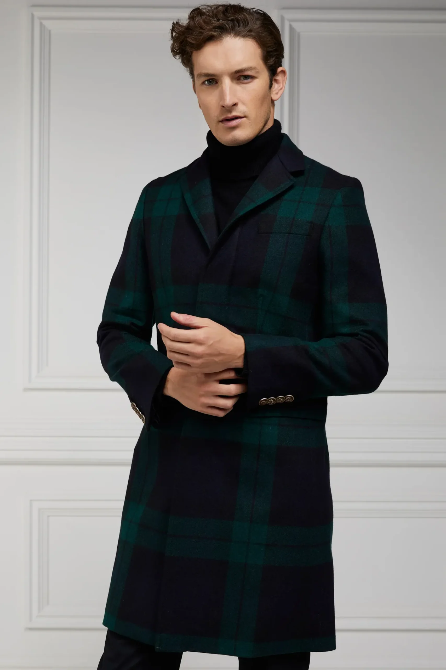 Holland Cooper The Cheltenham Coat Blackwatch