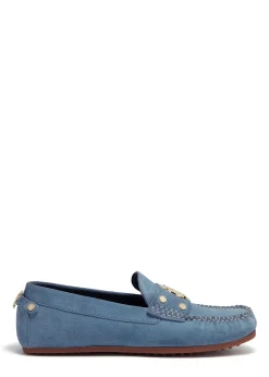 Holland Cooper The Driving Loafer Soft Blue Sale