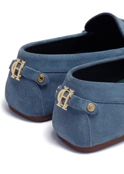Holland Cooper The Driving Loafer Soft Blue Sale