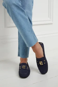 Holland Cooper The Driving Loafer Ink Navy Best