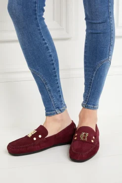 Holland Cooper The Driving Loafer Merlot Discount
