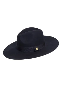 Holland Cooper The Jessica Wool Hat Navy Sale