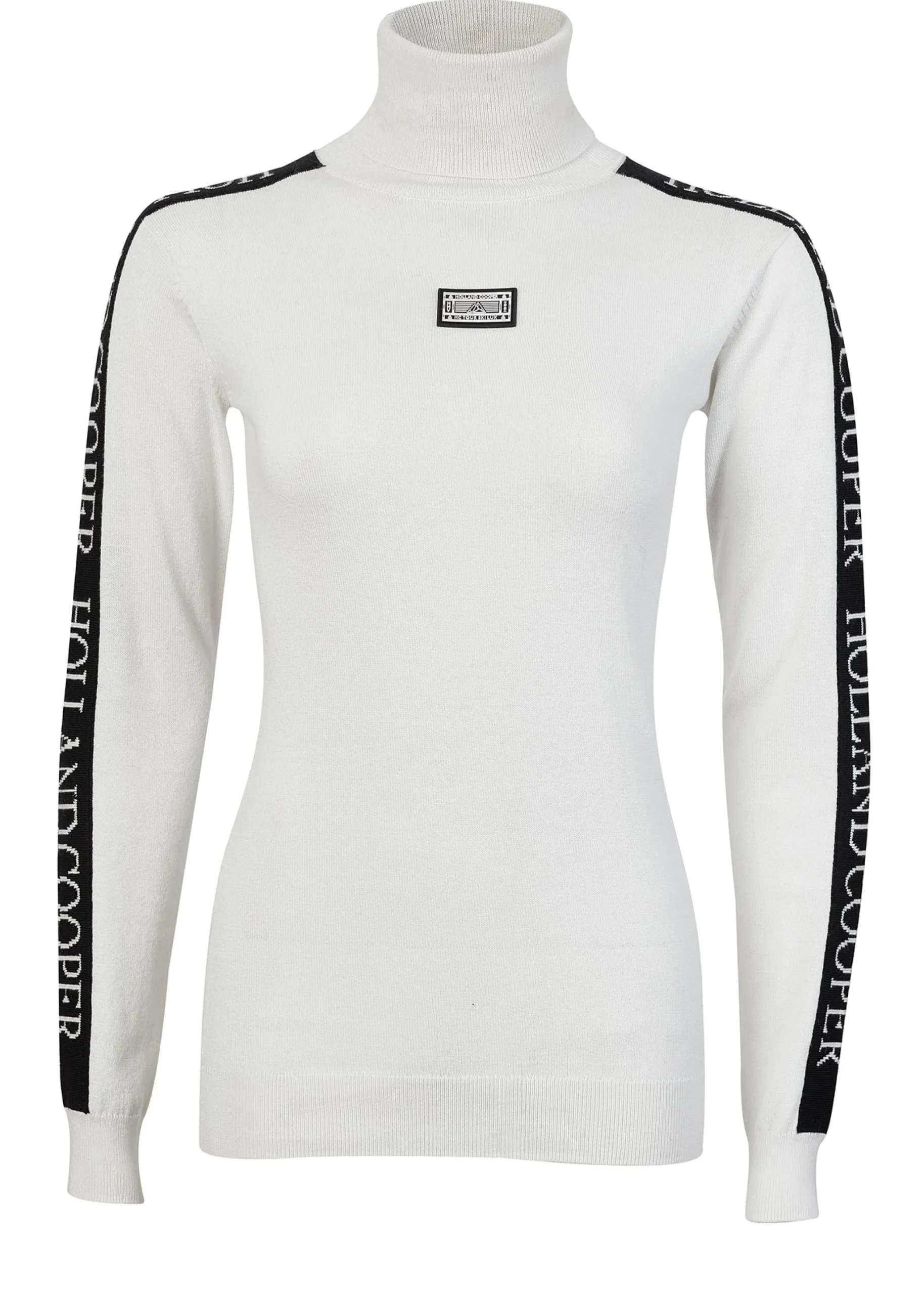 Holland Cooper Thermal Ski Knit White Sale