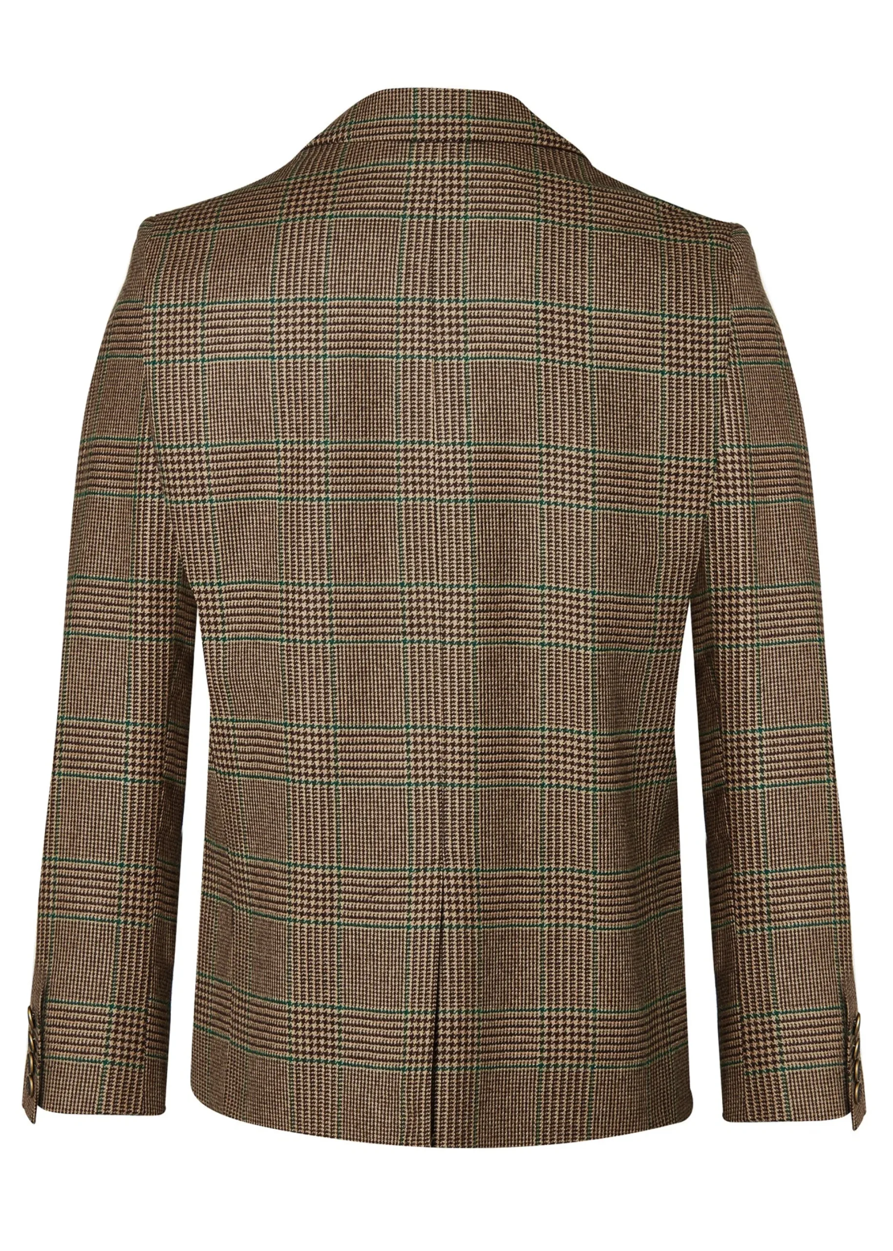 Holland Cooper The Single Breasted Blazer Clarence Check Forest Sale