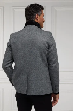 Holland Cooper The Single Breasted Blazer Mono Herringbone Outlet