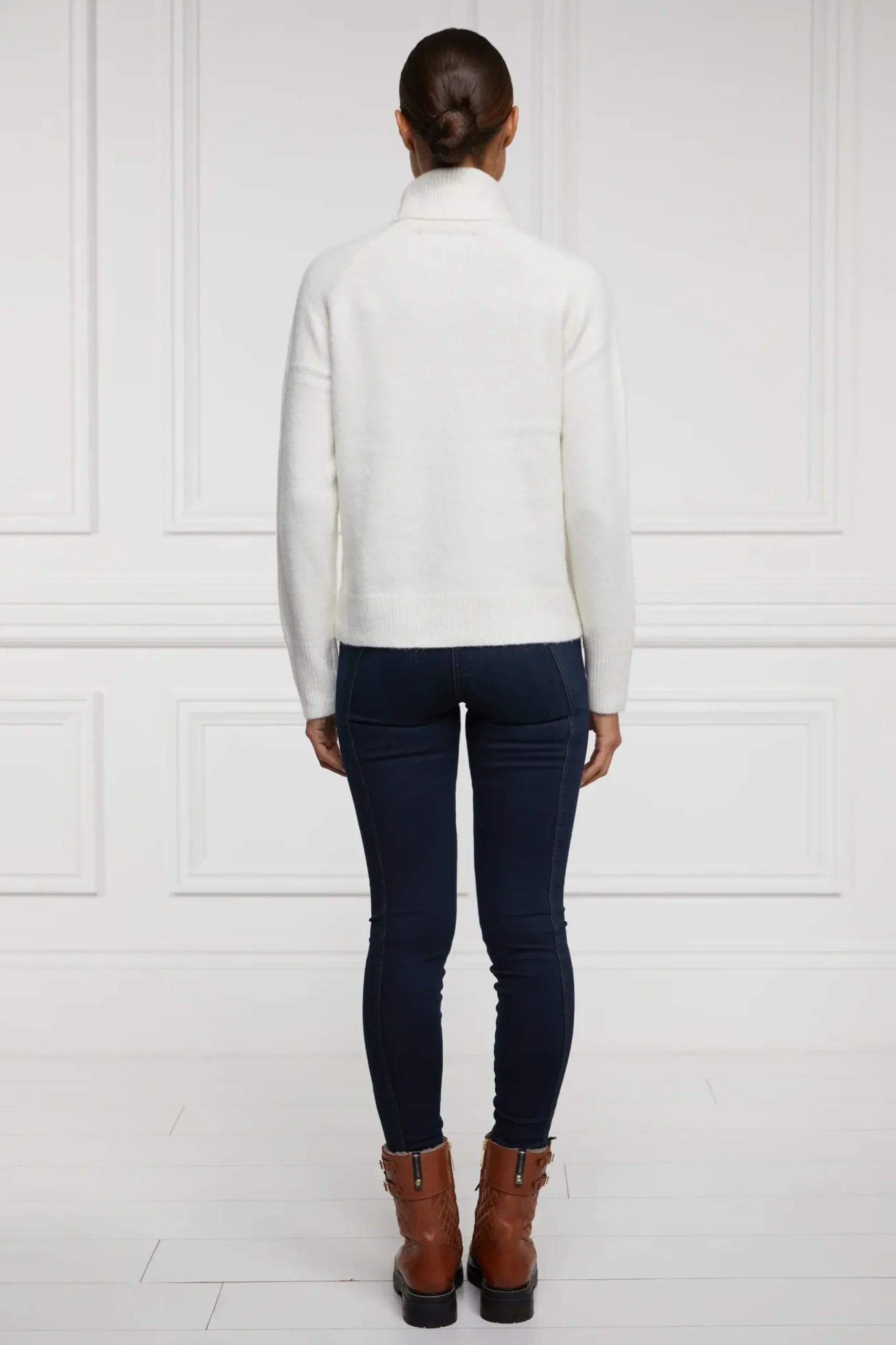 Holland Cooper Tori Knit Natural New