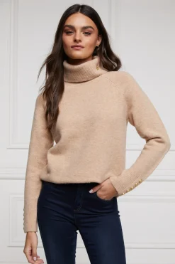 Holland Cooper Tori Knit Light Camel Sale