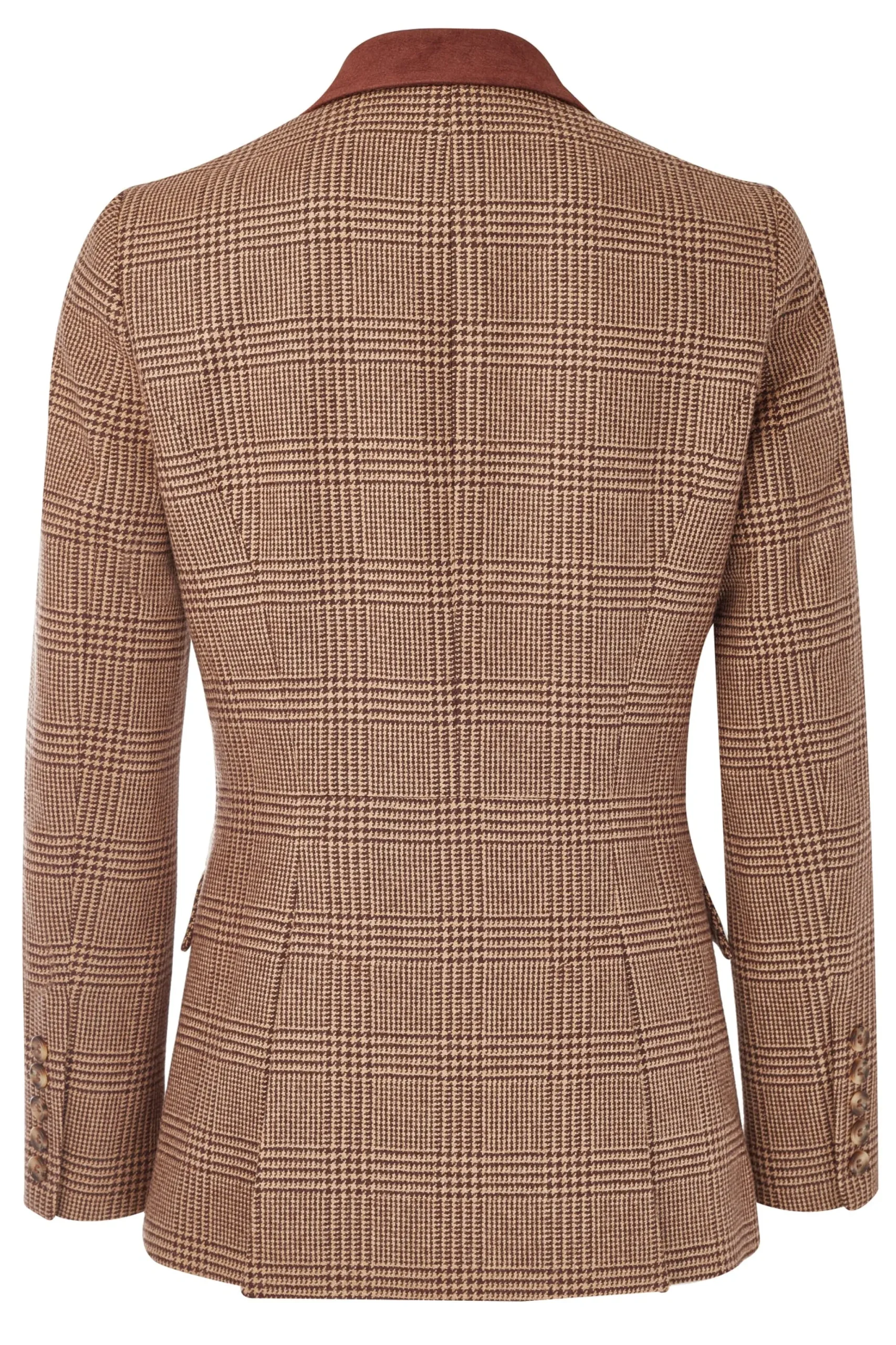 Holland Cooper Tweed Riding Jacket Tawny Brown Clearance