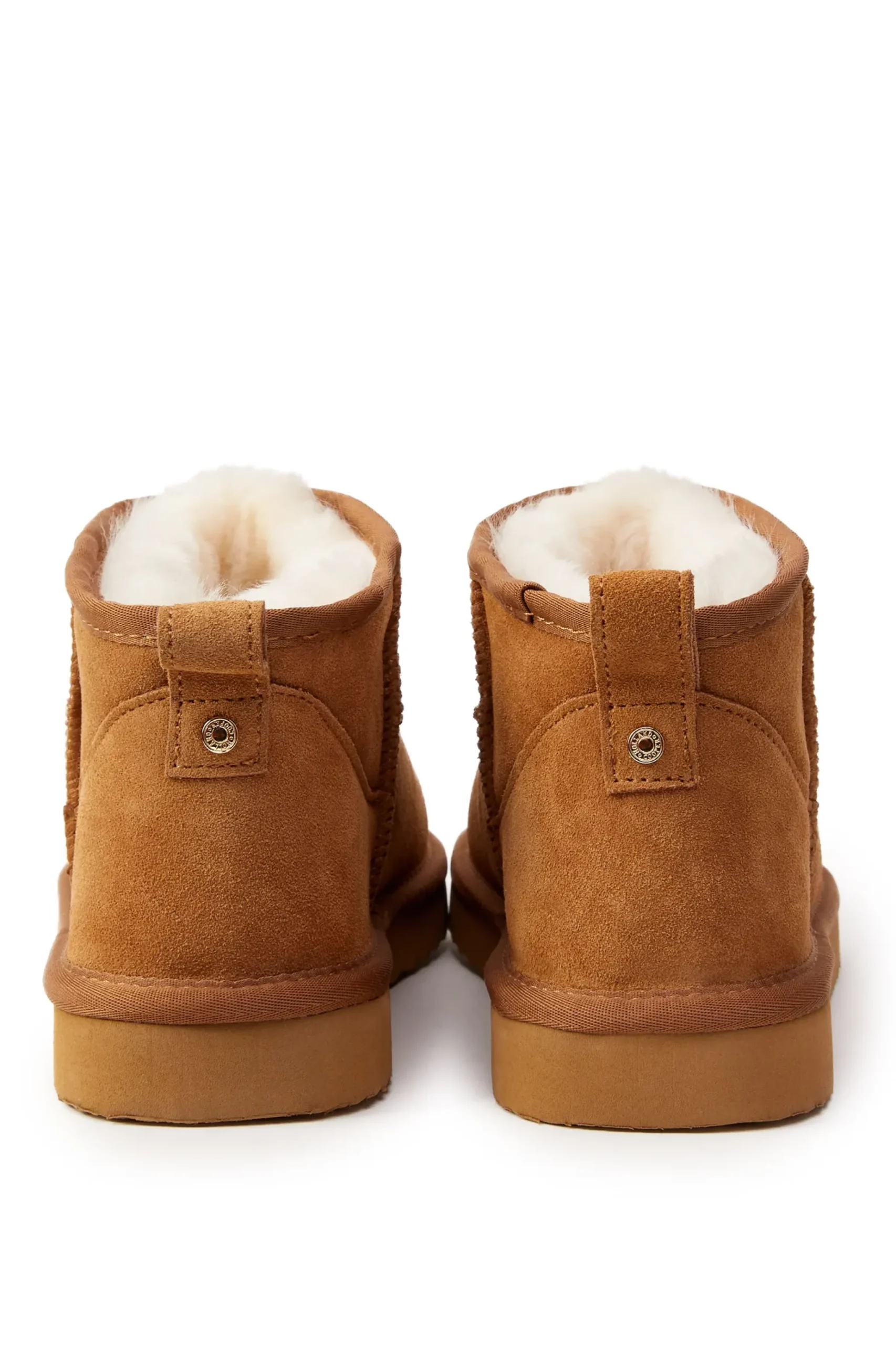 Holland Cooper Ultra Mini Shearling Boot Tan Discount