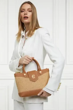 Holland Cooper Valencia Mini Tote Tan