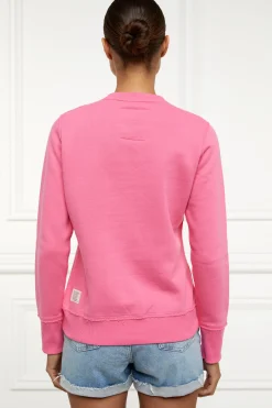 Holland Cooper Varsity Crew Peony Pink Online