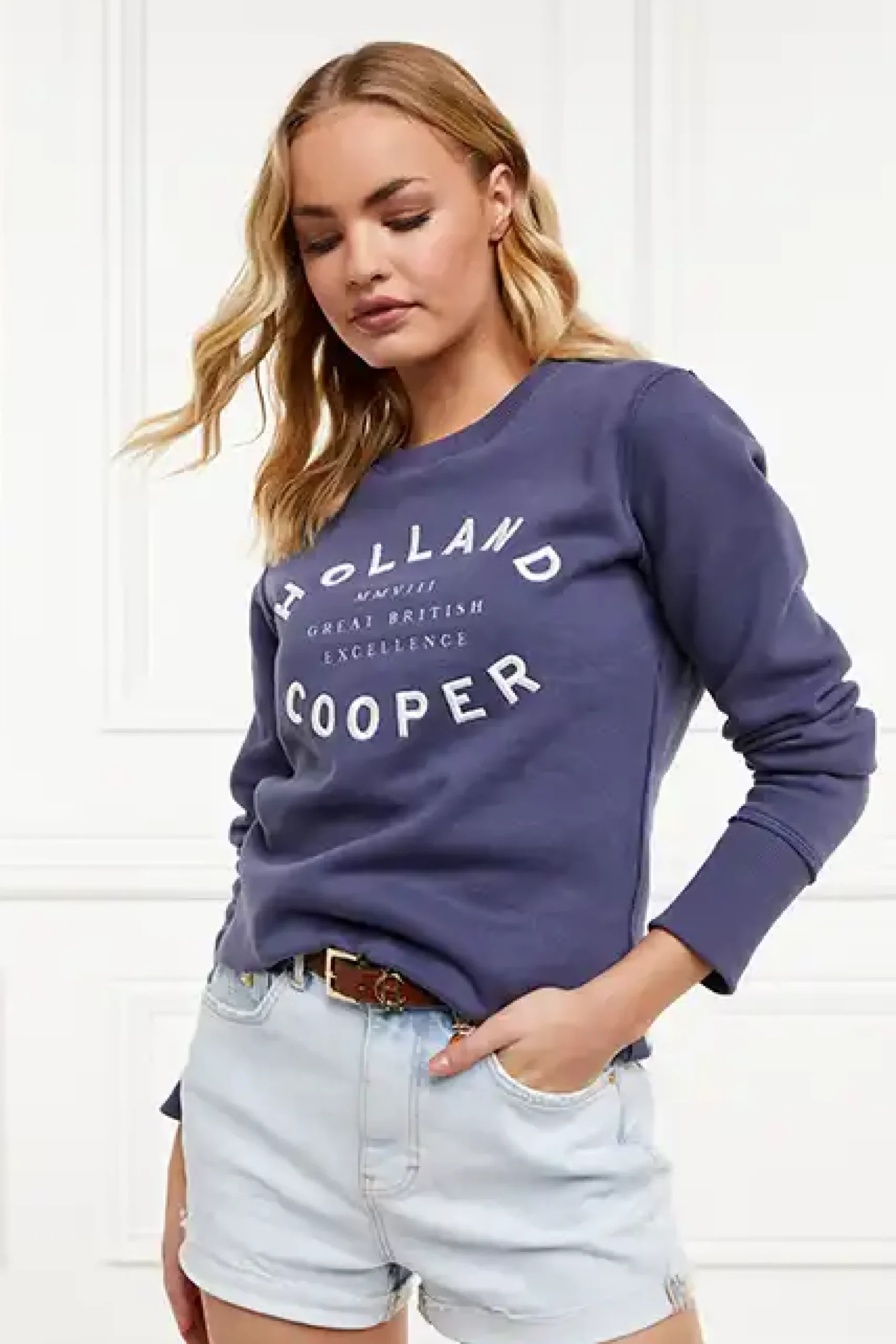 Holland Cooper Varsity Crew Yale Blue Best