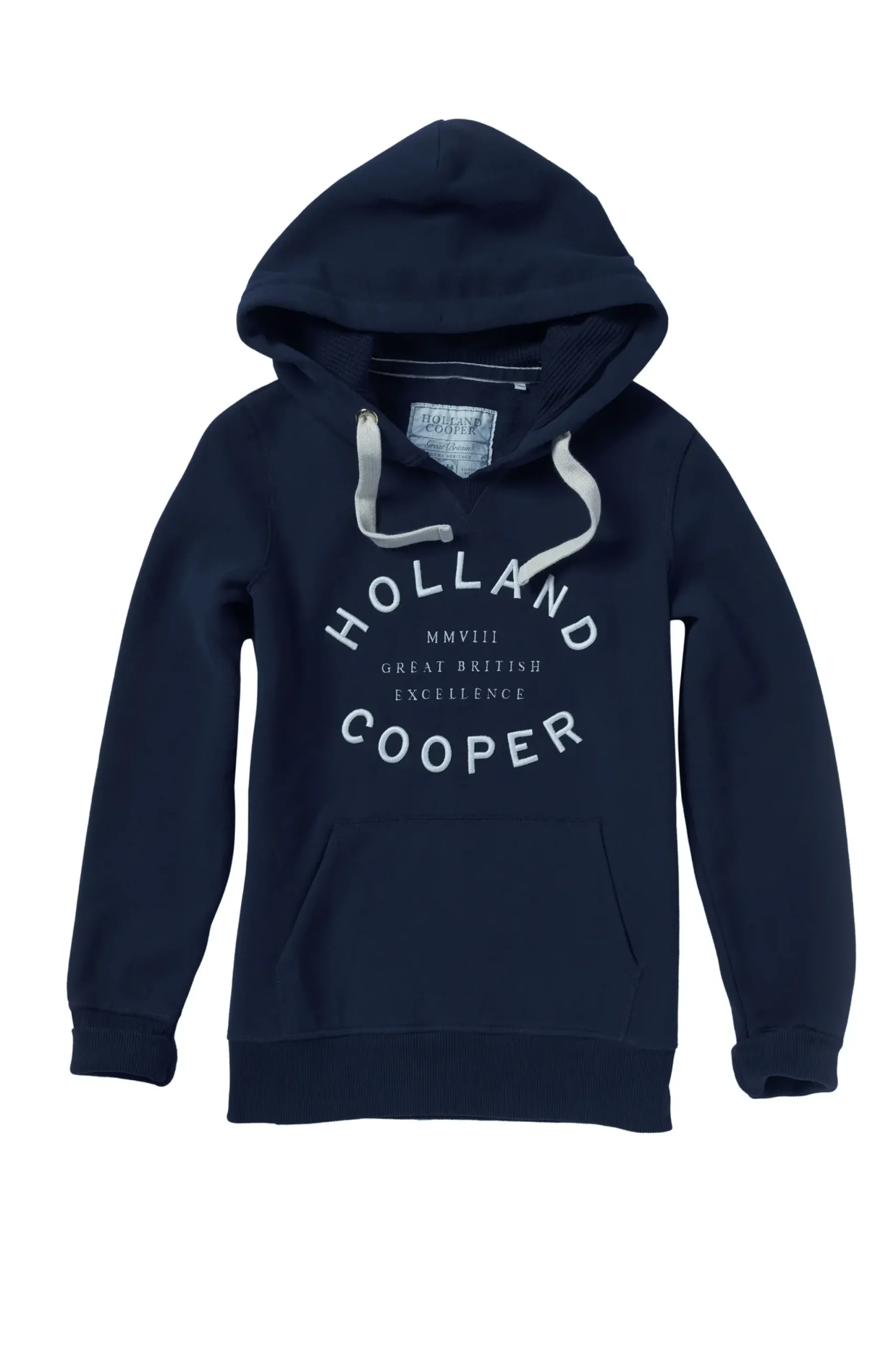 Holland Cooper Varsity Hoodie Ink Navy Online