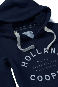 Holland Cooper Varsity Hoodie Ink Navy Online