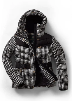 Holland Cooper Vermont Puffer Jacket Houndstooth Online