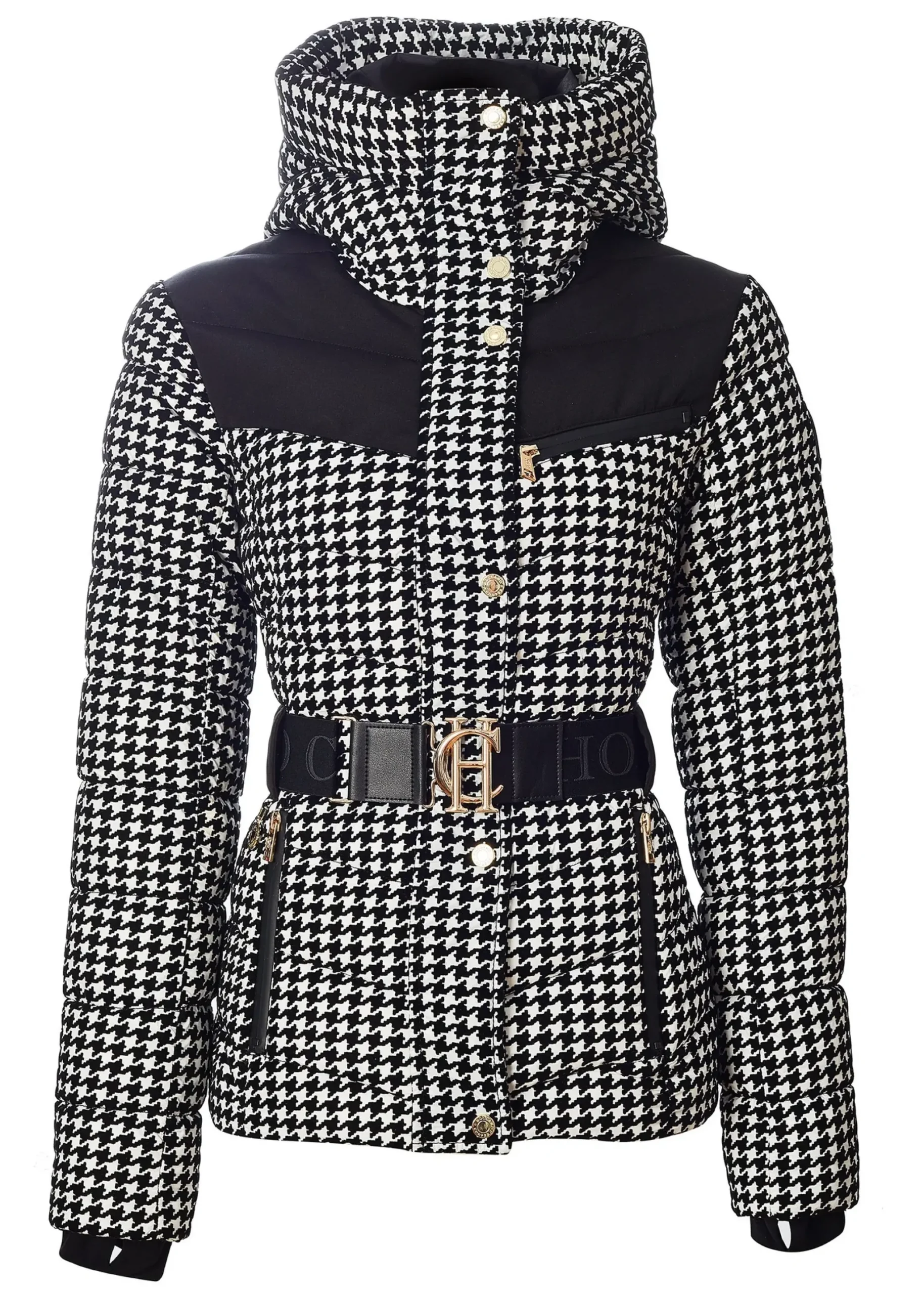 Holland Cooper Vermont Puffer Jacket Houndstooth Online