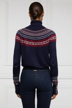 Holland Cooper Whistler Roll Neck Knit Outlet