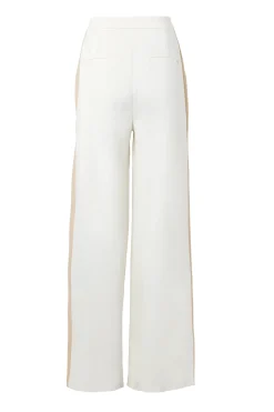 Holland Cooper Wide Leg Pant Natural Sale